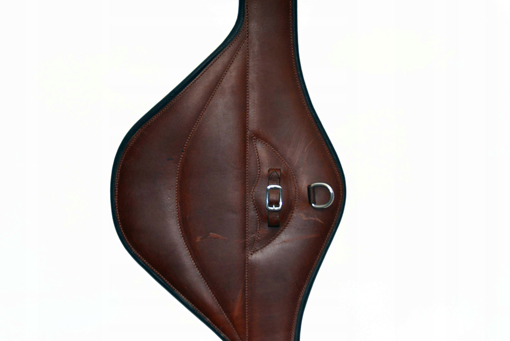 POPRĘG SKOKOWY SKÓRZANY ANATOMICZNY Z GUMAMI 115CM Marka inna