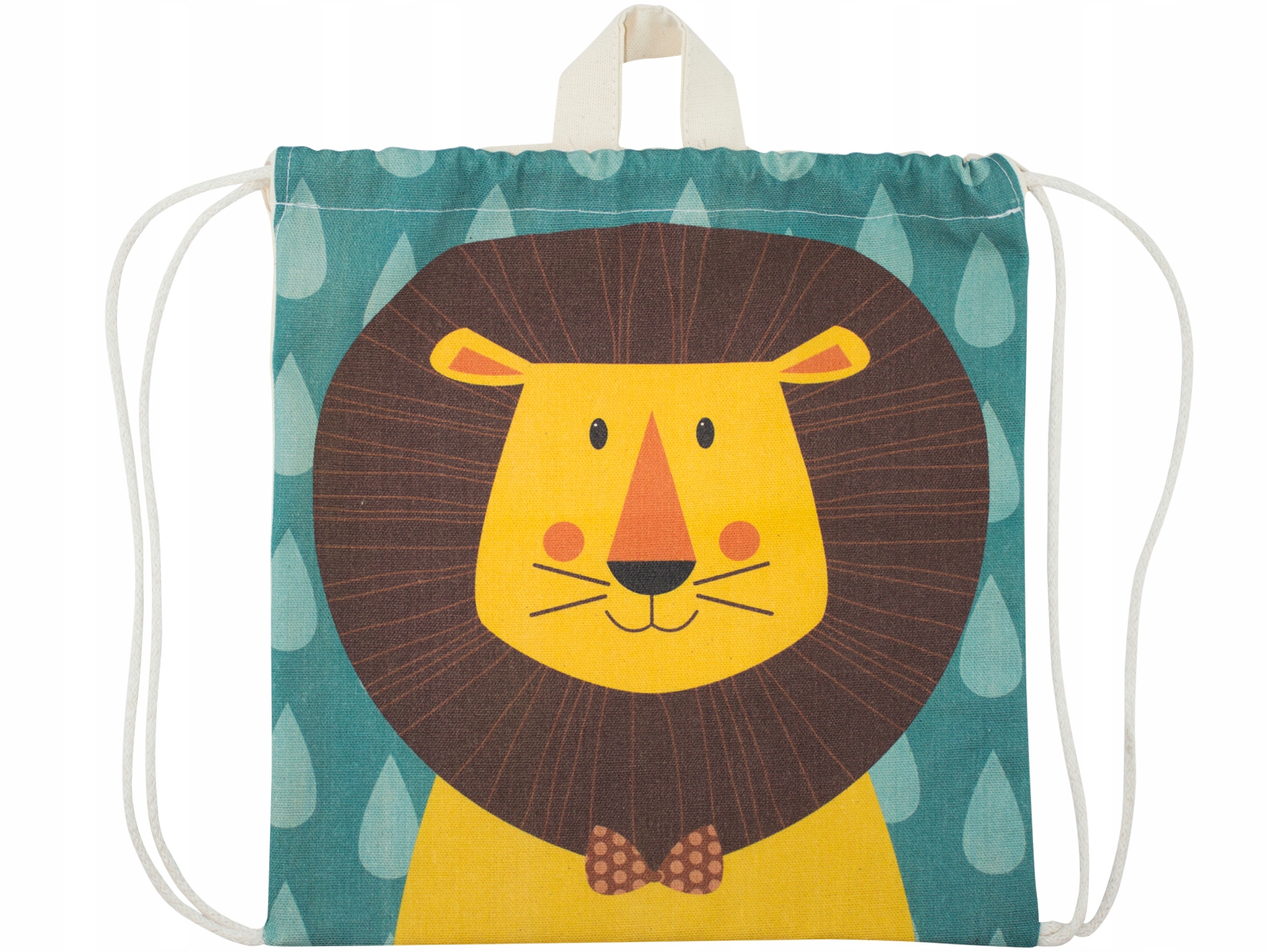 

Worek buty Plecak dla dziecka lew bawełniany Eko