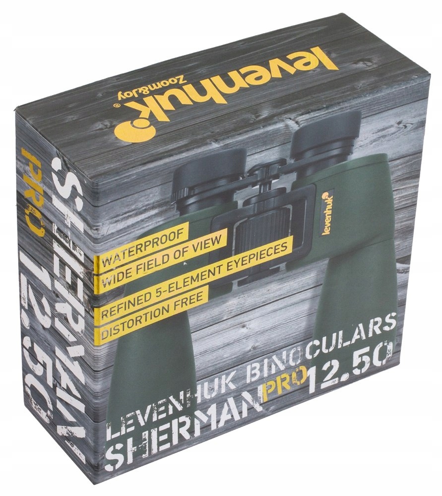 Lornetka Levenhuk Sherman PRO 12 x 50 mm Średnica obiektywów 50 mm