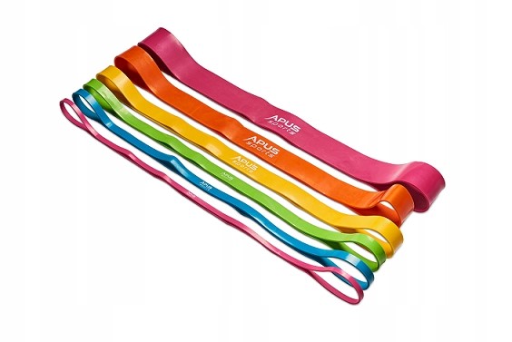 TAŚMA POWER BAND GUMA FITNESS ZIELONA 15-25 KG