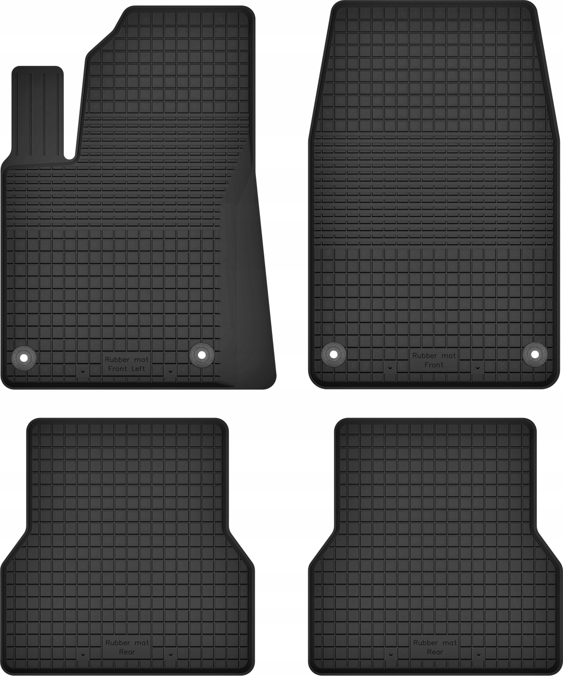 

Ford Fiesta MK6 MK7 gumowe dywaniki Stopery