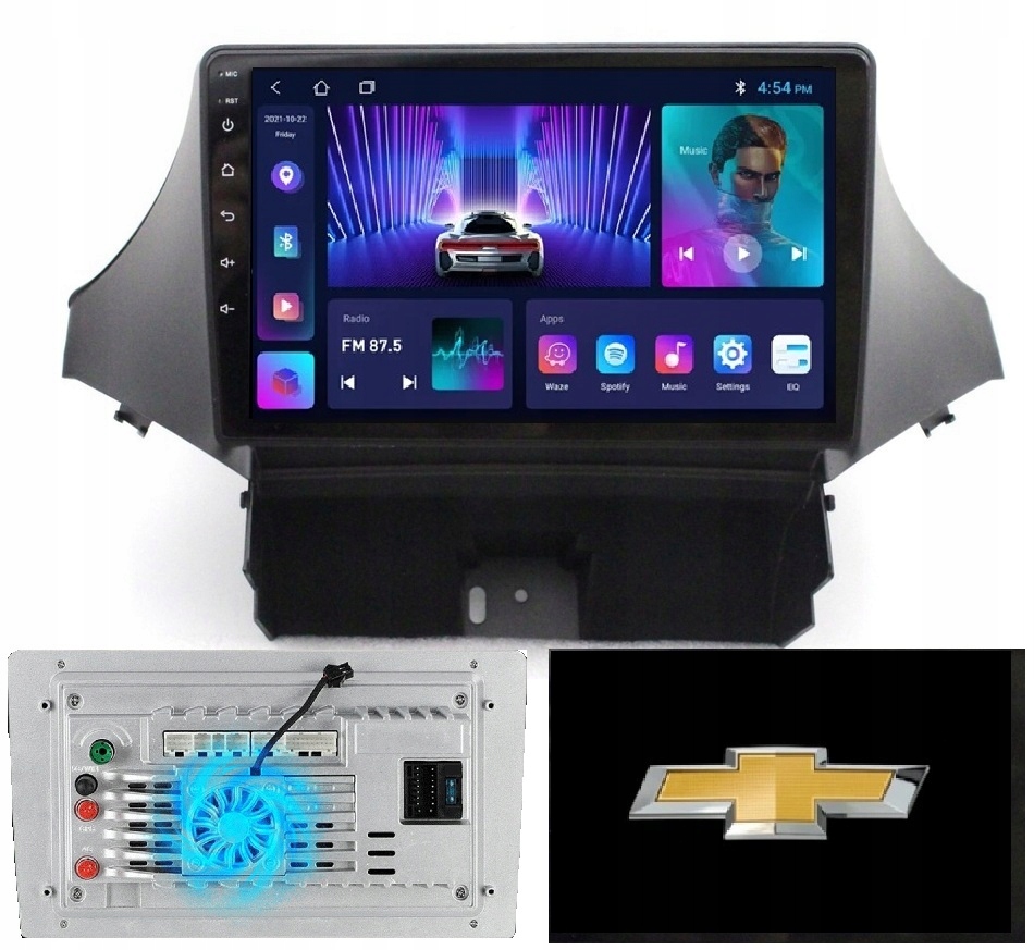 Radio Nawigacja Android Chevrolet Orlando 2010-2016 Kam+wentylator 2/64GB