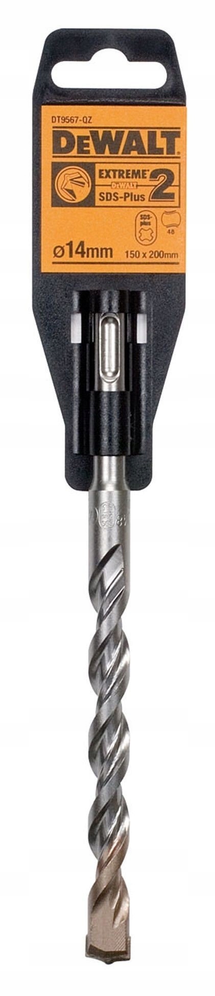 Wiertło do betonu sds-plus 14x200mm DT9567 Dewalt