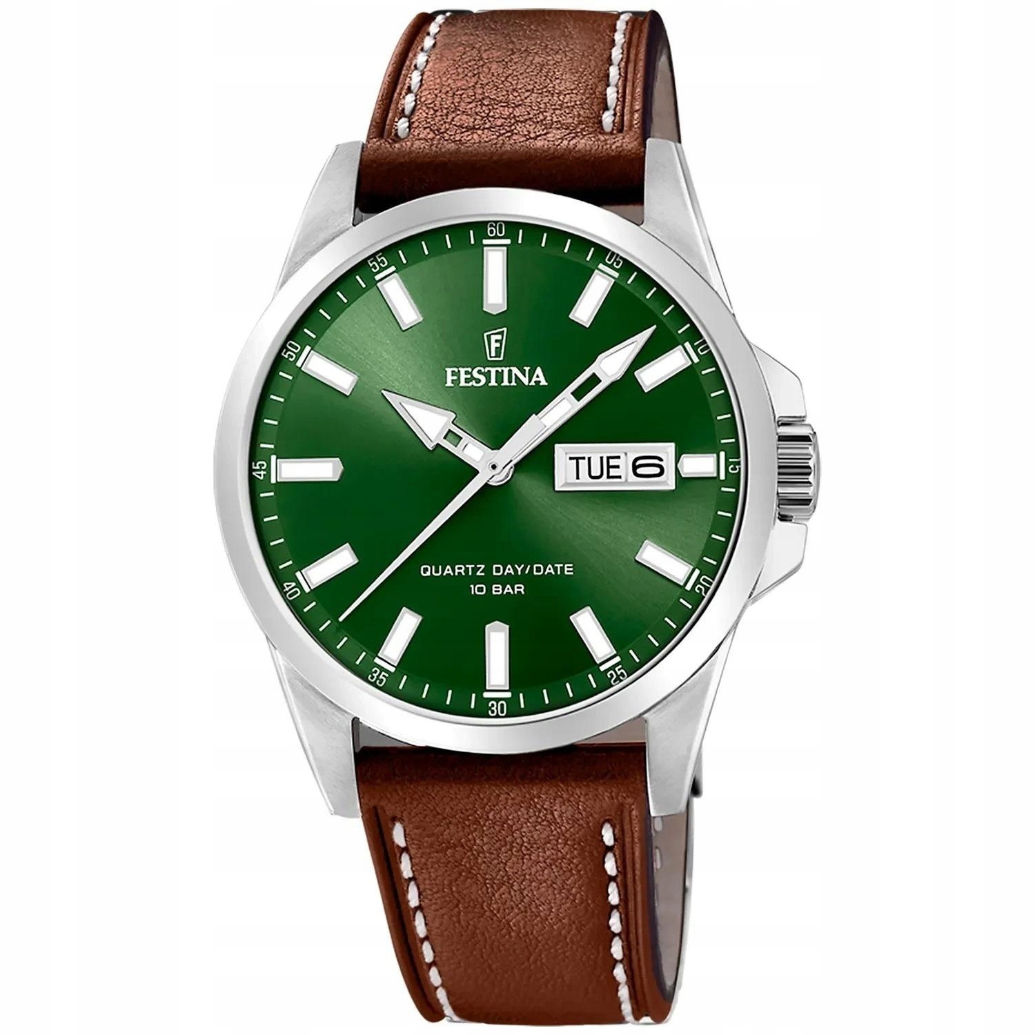 Pánské Hodinky Festina F20358-5, hnědý řemínek
