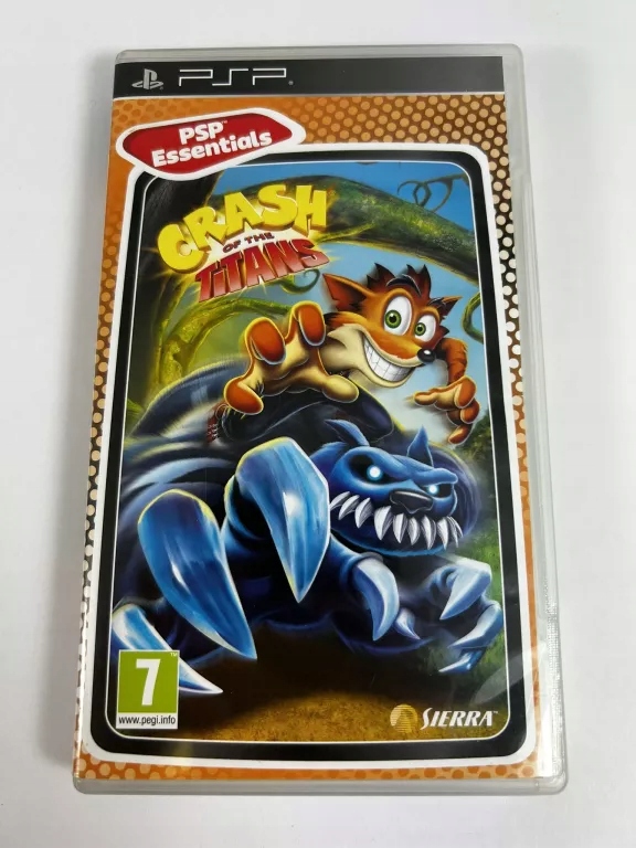 GRA CRASH OF THE TITANS PLAYSTATION PORTABLE (PSP) PUDEŁKOWA