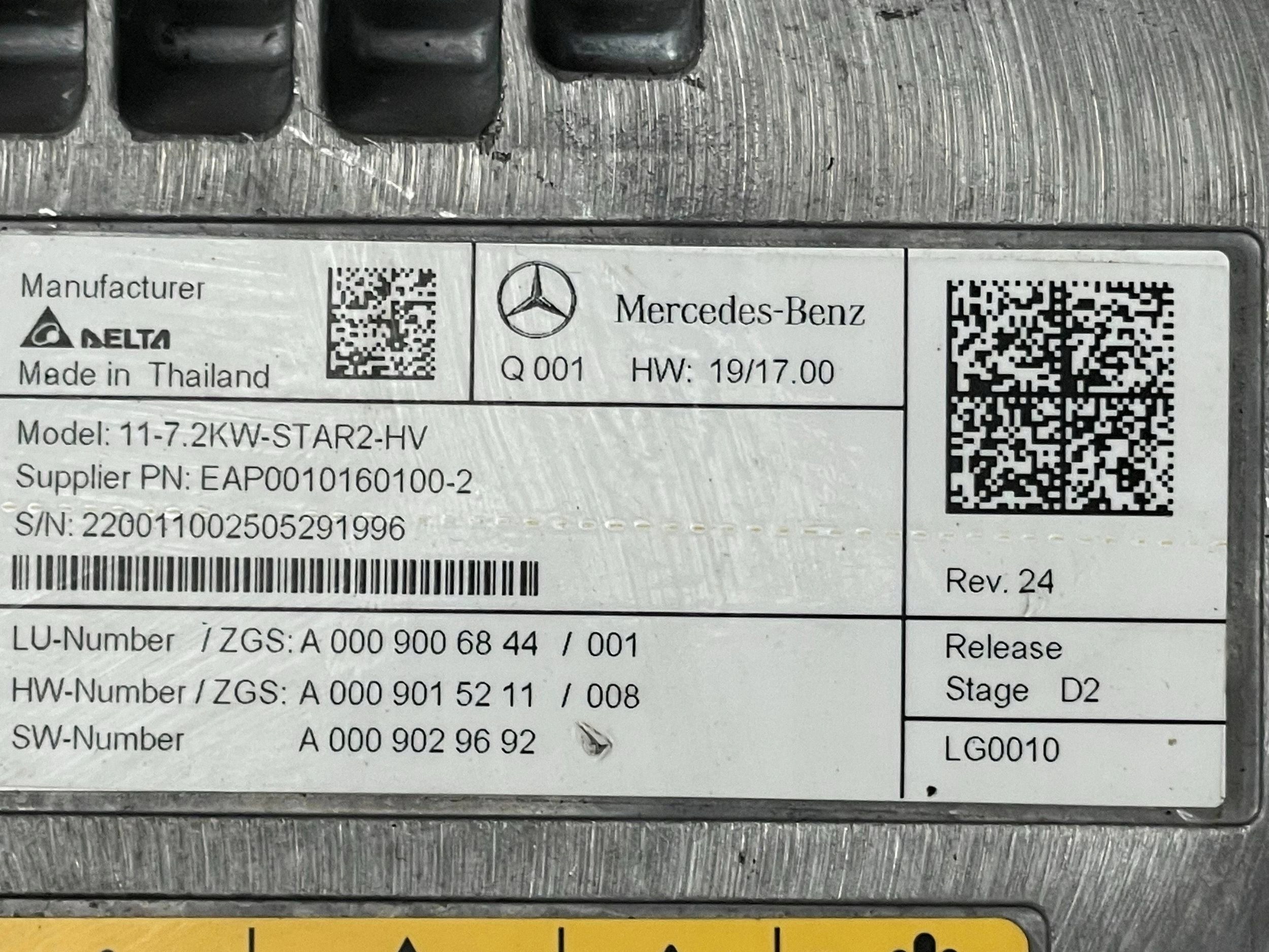 MERCEDES control unit BATERII control unit HYBRYDY A0009006844 !J