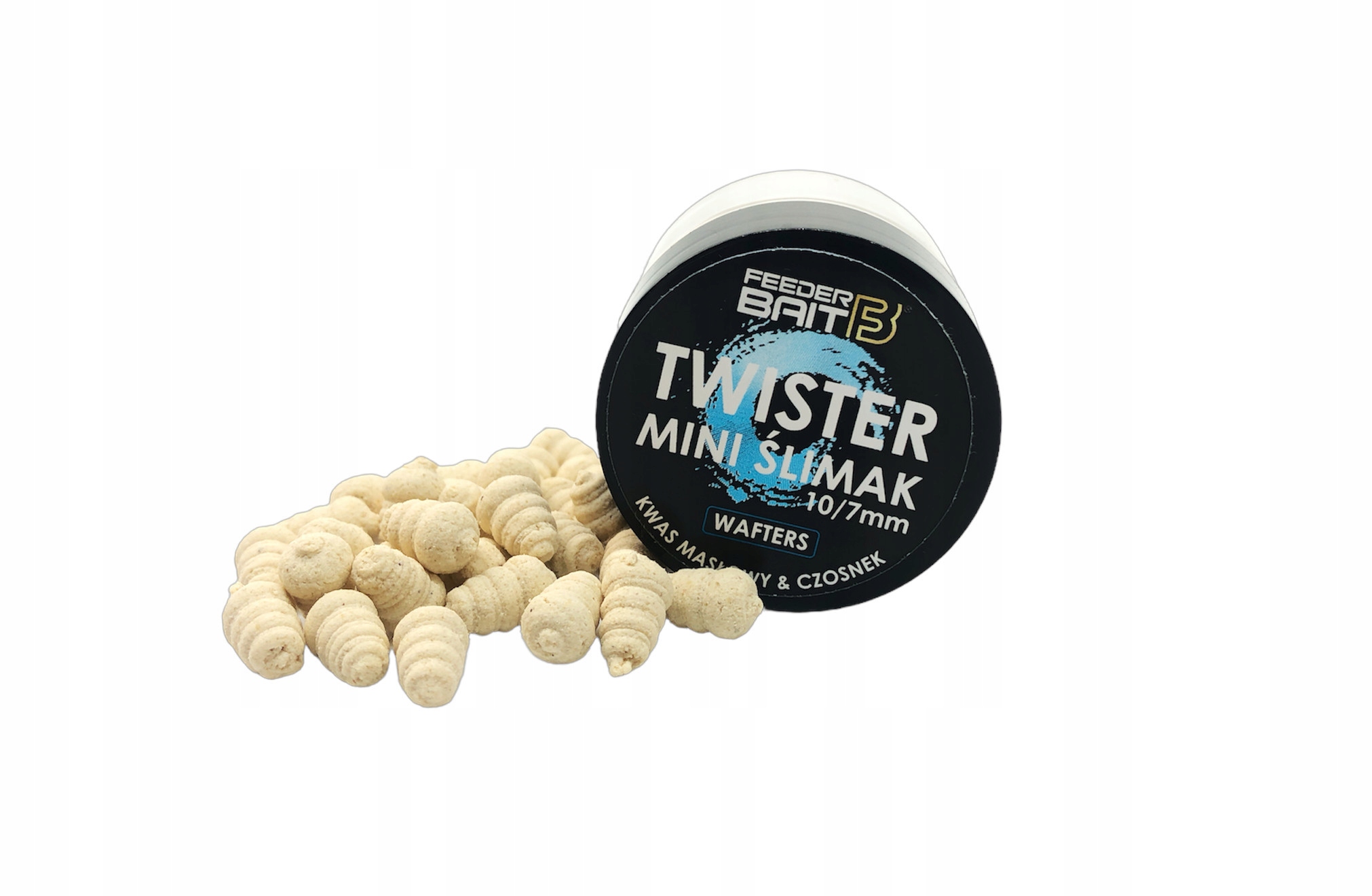 Wafters Feeder Bait Mini Ślimak 10/7MM Kwas Masłowy & Czosnek