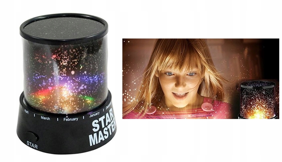 

Lampka nocna Star Master projektor Gwiazd Kosmos