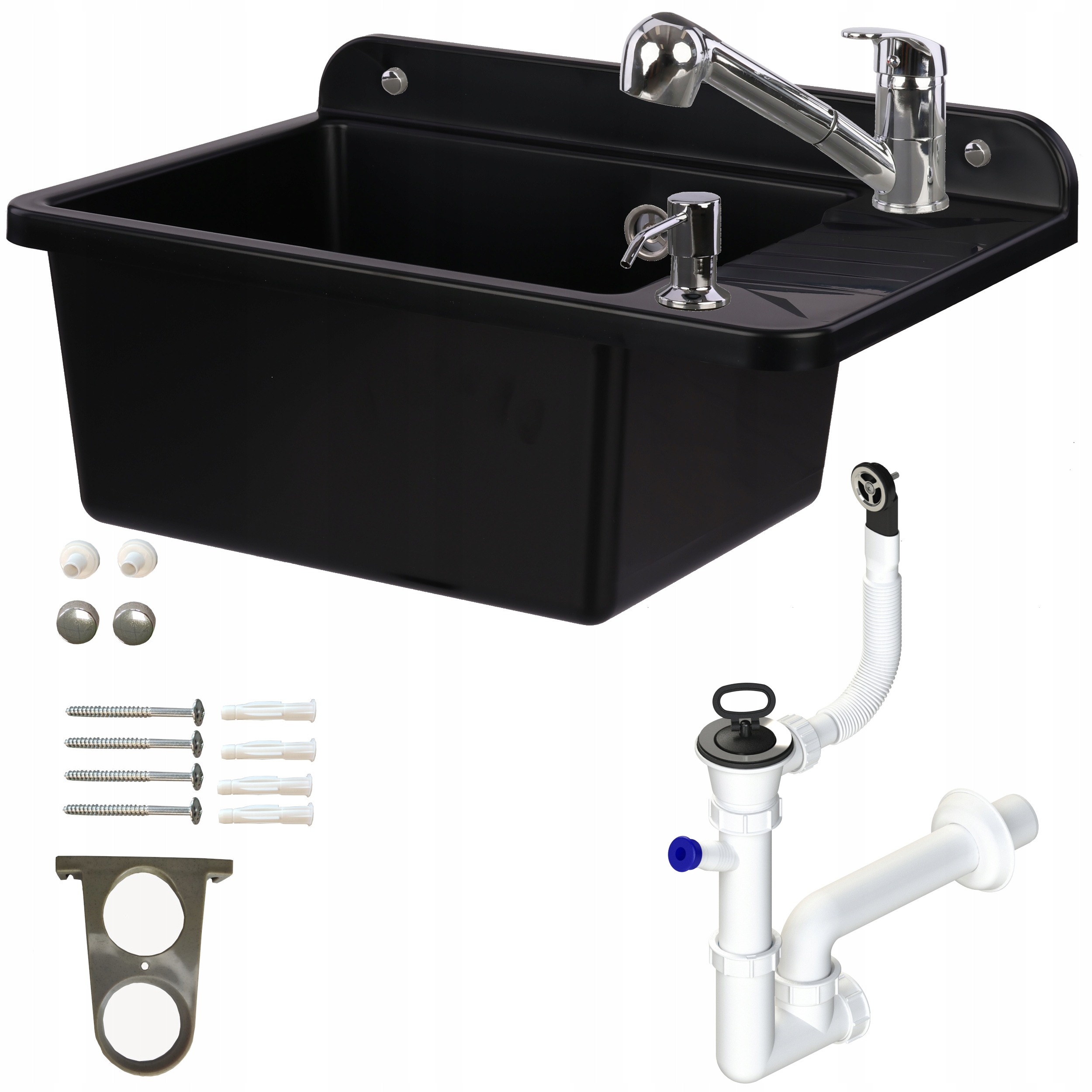 Priemyselný drez pracovná komora batéria dávkovač