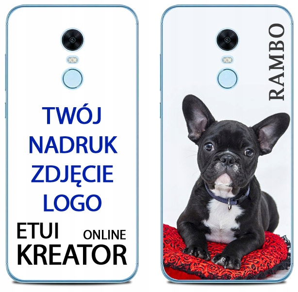

Etui SIlikon Kreator Nadruk do Xiaomi Redmi 5 Plus