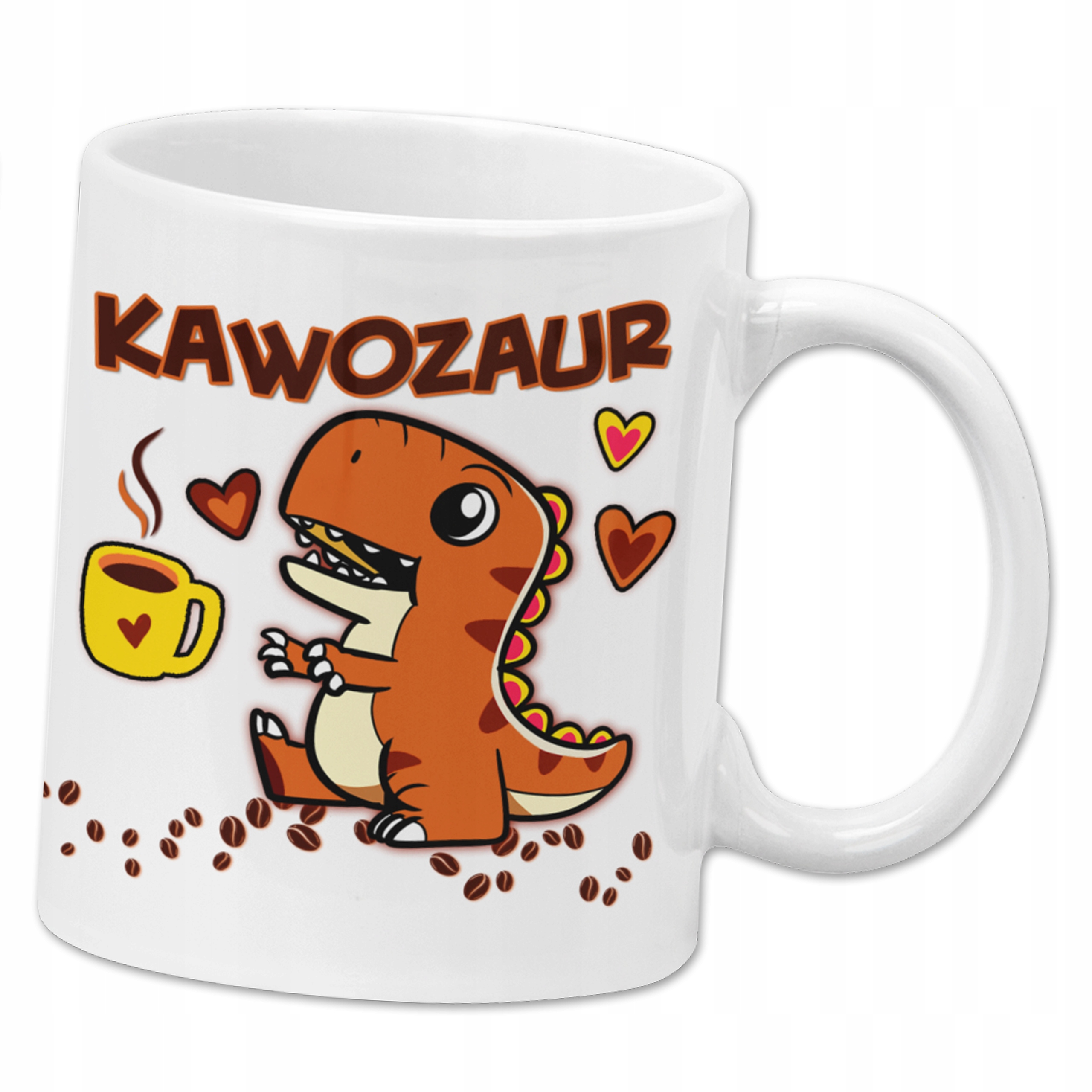 

Kubek Dino z dinozaurem Kawa Dinozaur