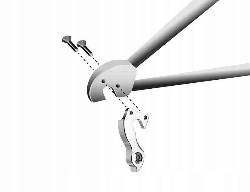 Hak przerzutki Union GH-254 do ram rowerowych Kod producenta GH-254