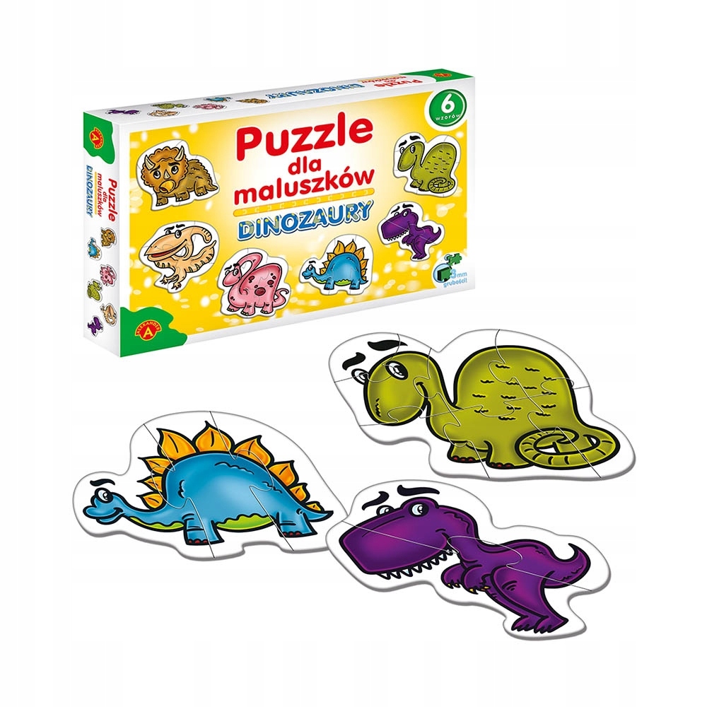 

Puzzle dla maluszków: Dinozaury (0542)