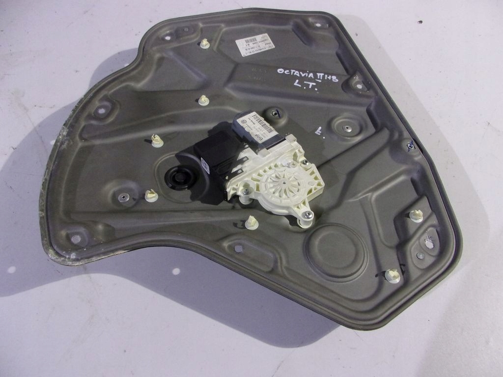 Skoda Octavia II HB window regulator left rear part elek