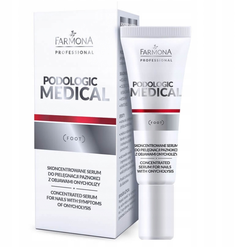 SERUM DO PAZNOKCI Z OBJAWAMI ONYCHOLIZY 15ml Farmona Podologic Medical