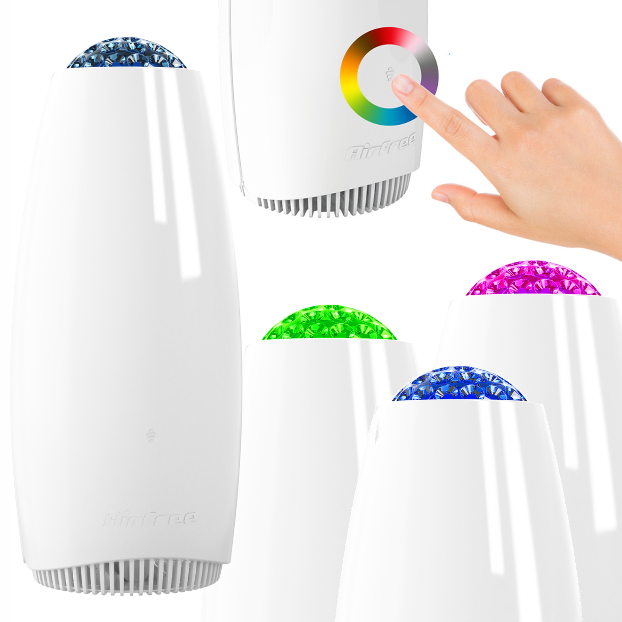 Čistička Vzduchu Sterilizátor Airfree Tulip 40 16 m² Lampa 10 Barev