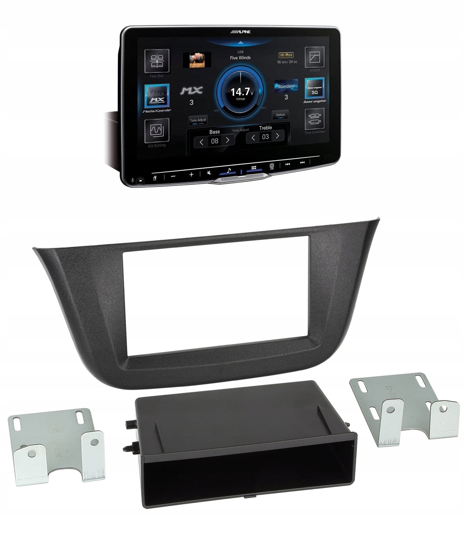 Alpine ILX-F905D Autorádio Apple CarPlay Android Iveco Daily VI