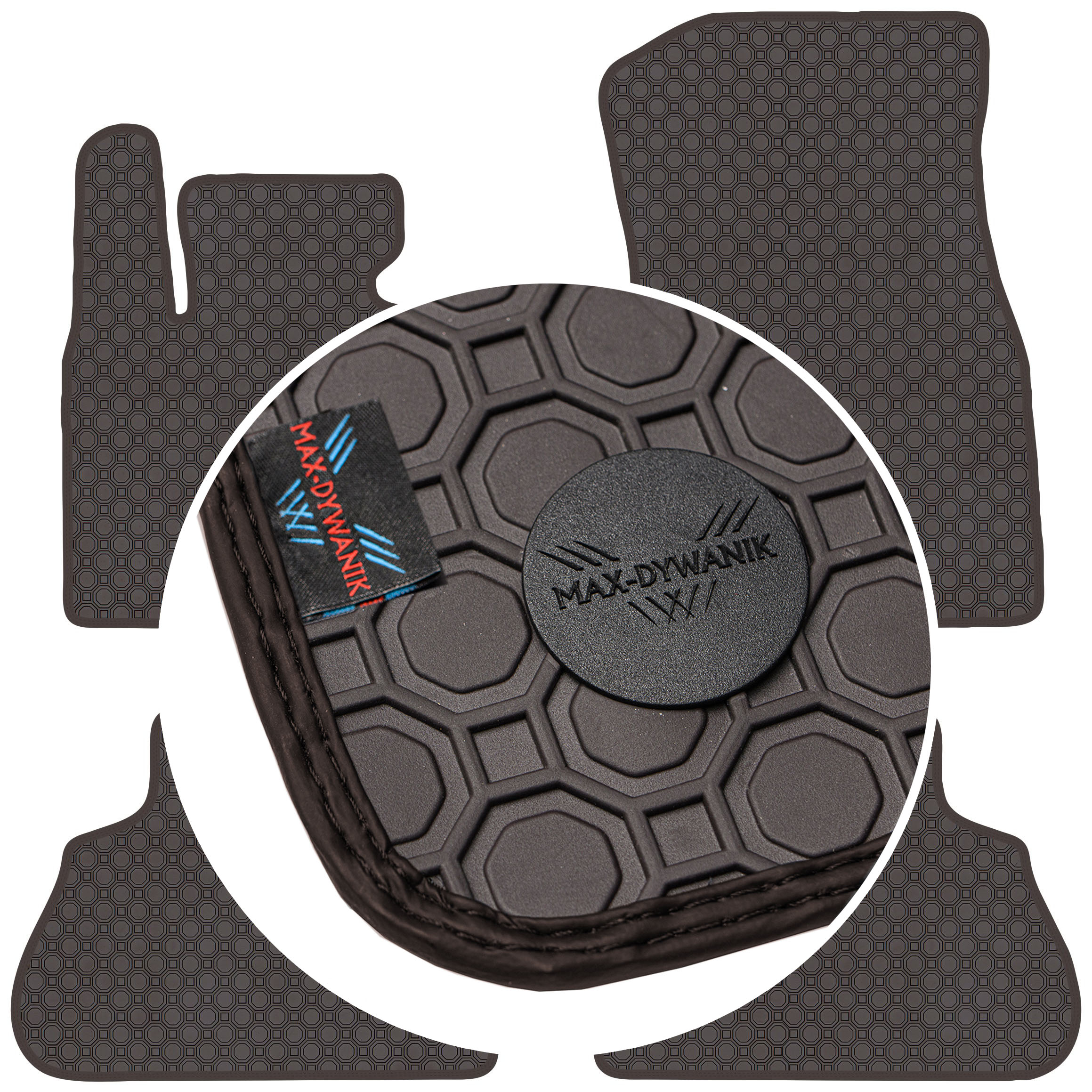 Bmw X5 G05 2018 Koberce Hnedé