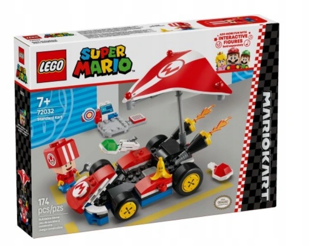 Lego 72032 Mario Mario Karty Standard Karet