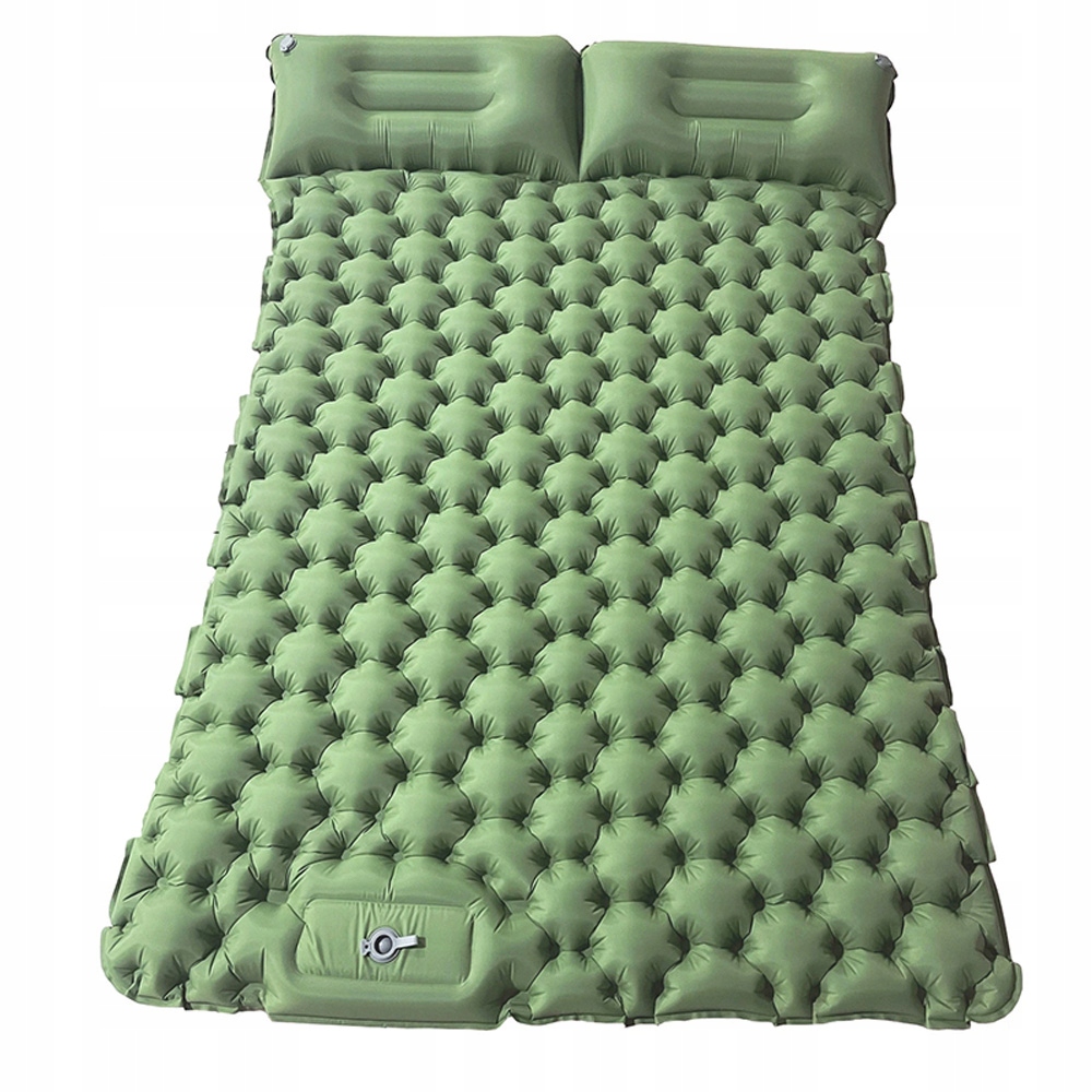 Samonafukovací podložka Matrace Karimatka pro dvě osoby s polštářem 196 x 125 x 8 cm
