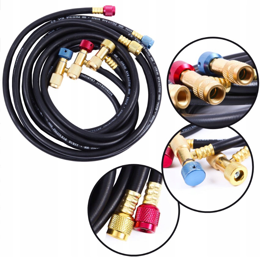 Sada servisných hadíc 180 cm s ventilmi Black Diamond 23436-SS 5/16 Sae