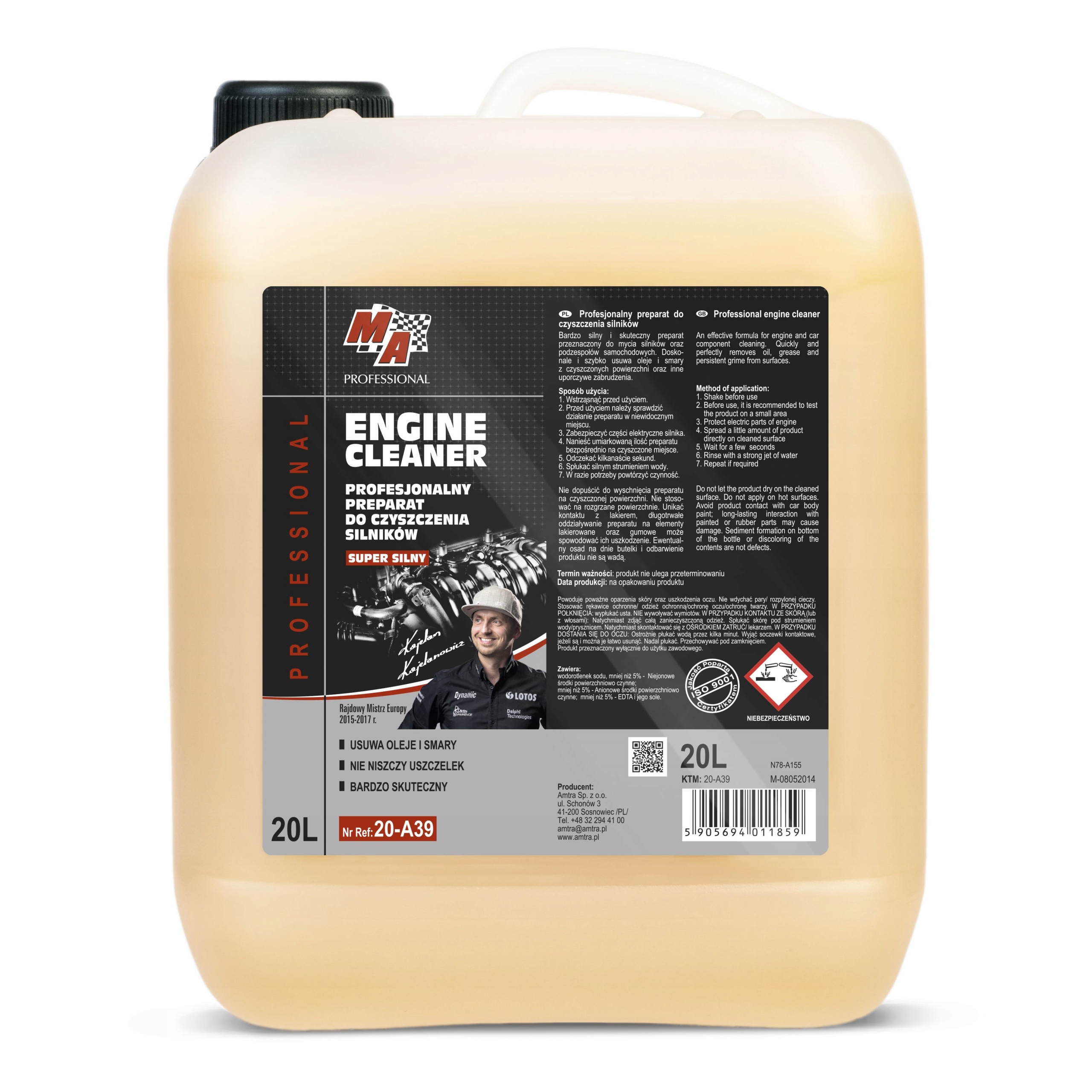 PREPARAT DO MYCIA SILNIKÓW 20L MA PROFESIONAL