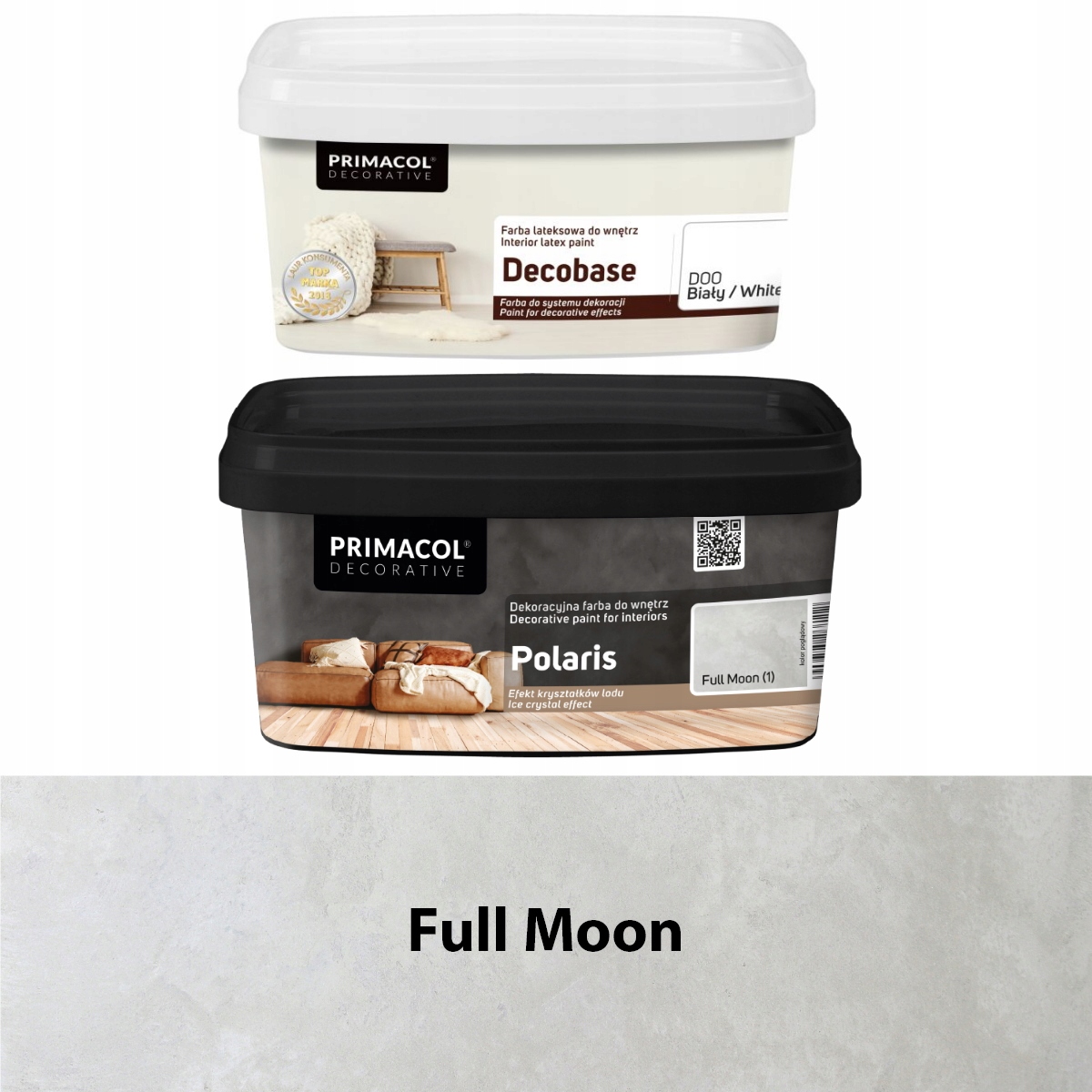 

Zestaw Farba dekoracyjna Polaris Full Moon 1l