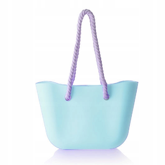 

O Torba Gumowa Torebka Hobo Jelly Shopper Bag Tgla