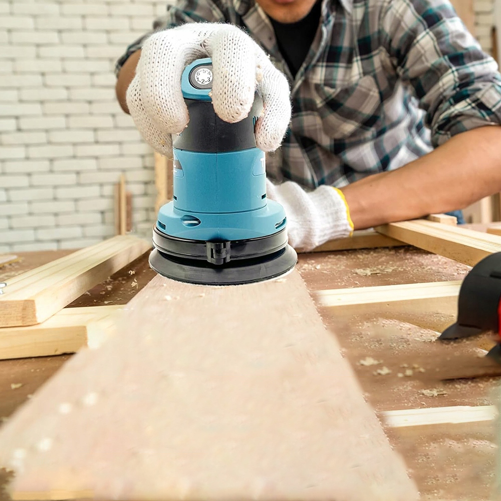 SZLIFIERKA MIMOŚRODOWA AKUMULATOROWA OSCYLACYJNA 125mm 12x PAPIERÓW 2xAKU Pojemność akumulatora 3 Ah