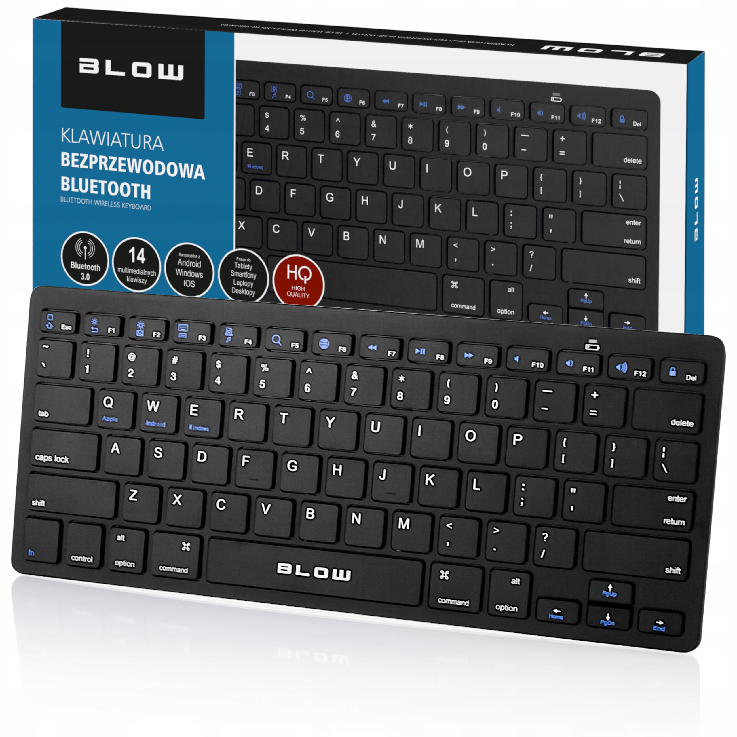 

Klawiatura bezprzewodowa bluetooth Smart Tv Pc Win