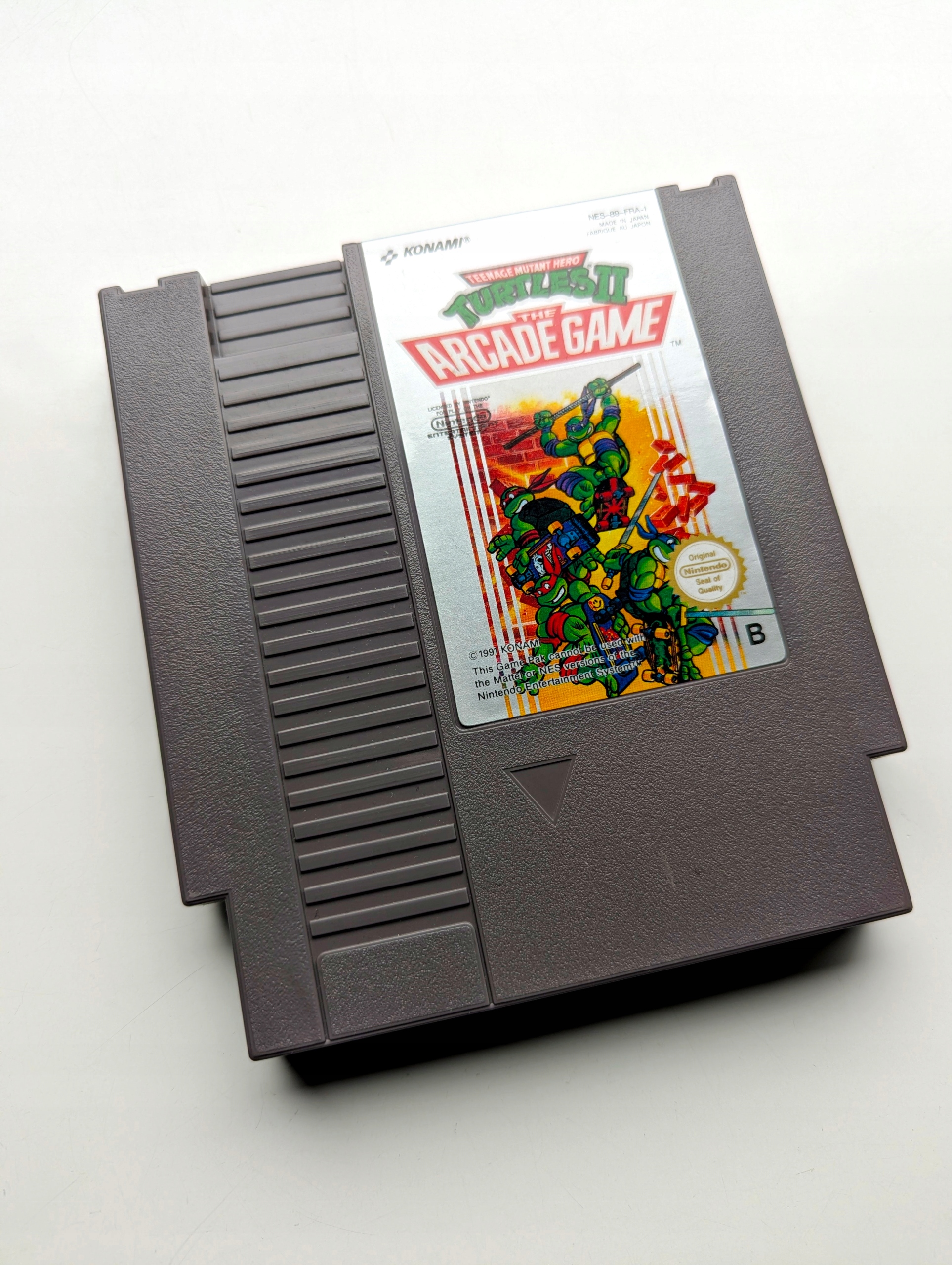 Turtles II The Arcade Game Nintendo NES pudełkowa