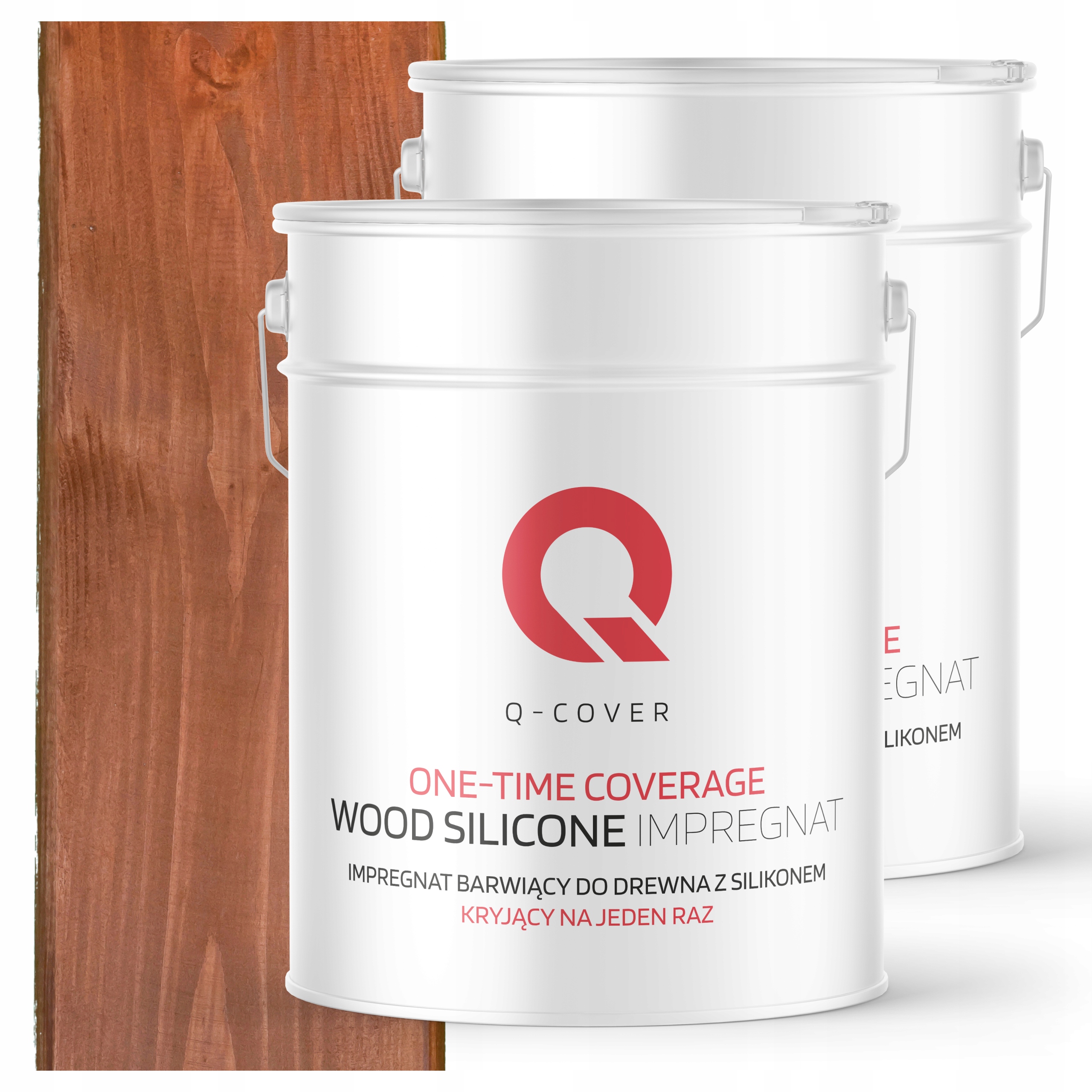 Impregnácia Na Drevo Extra Farba S Ochranným Silikónom Farby Naraz Orech 10 L