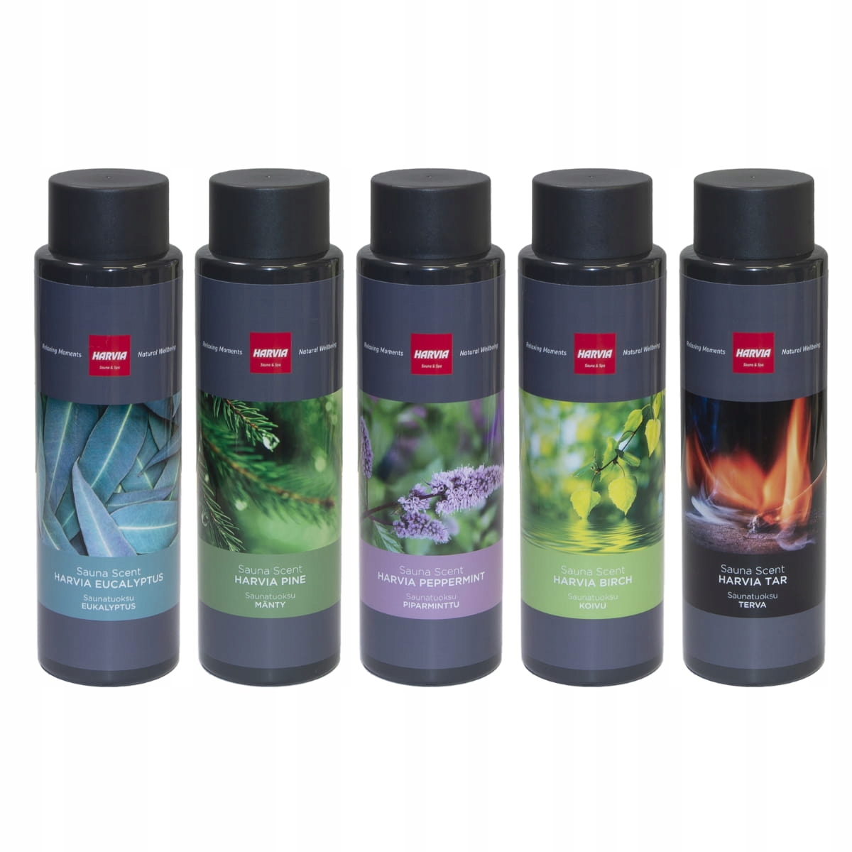 Sada Vôní Olejov aróma Do Sauny Harvia 5x400ML