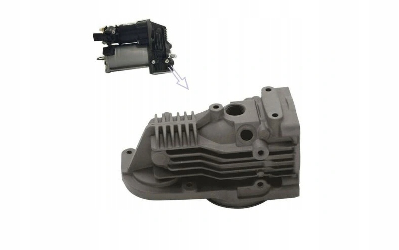 A1643201204 - Головка циліндра компресора MERCEDES W164 W251