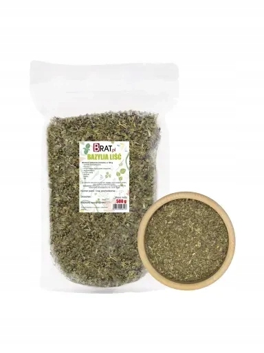 5 x Brat Bazalka Sušené listy 500 g