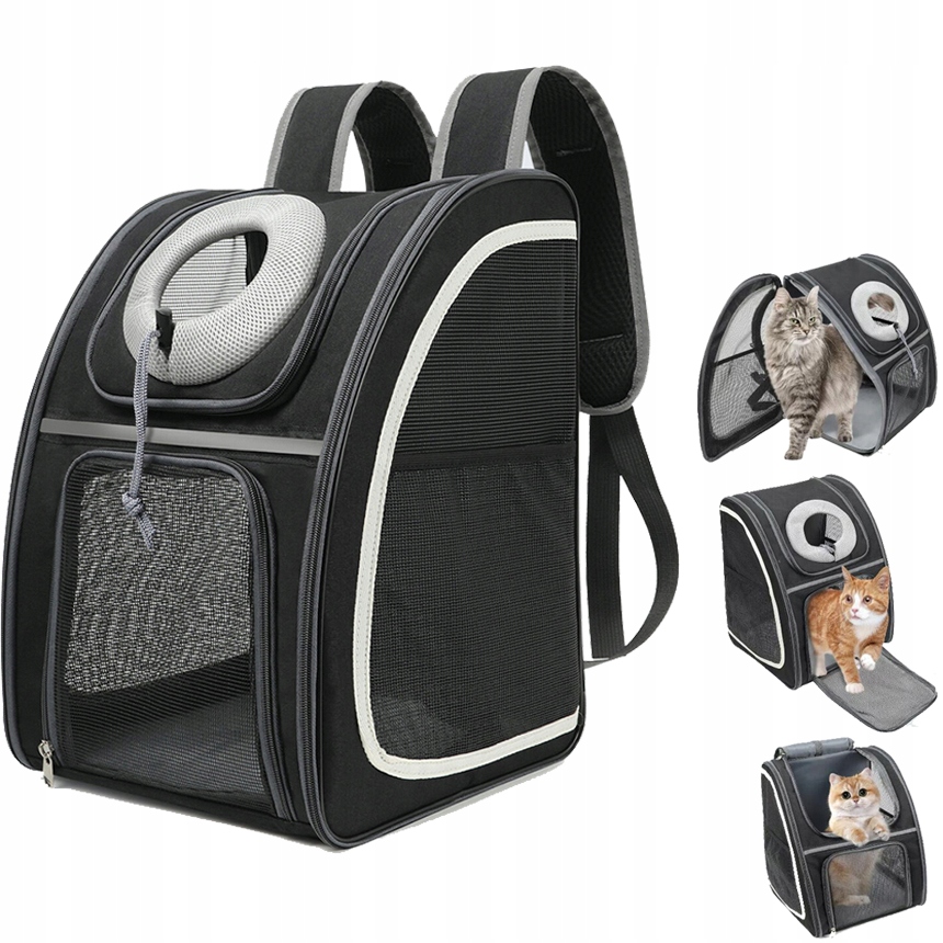 Levně Přepravní Přes Velké Kočky A Psy Pevná Taška Měkká Pelech 31*28*40 CM Až Do 5,4 Kg