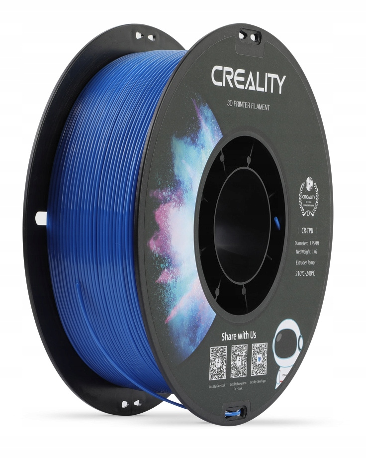 Filament Creality Cr-tpu Niebieski Blue 1KG 1,75mm