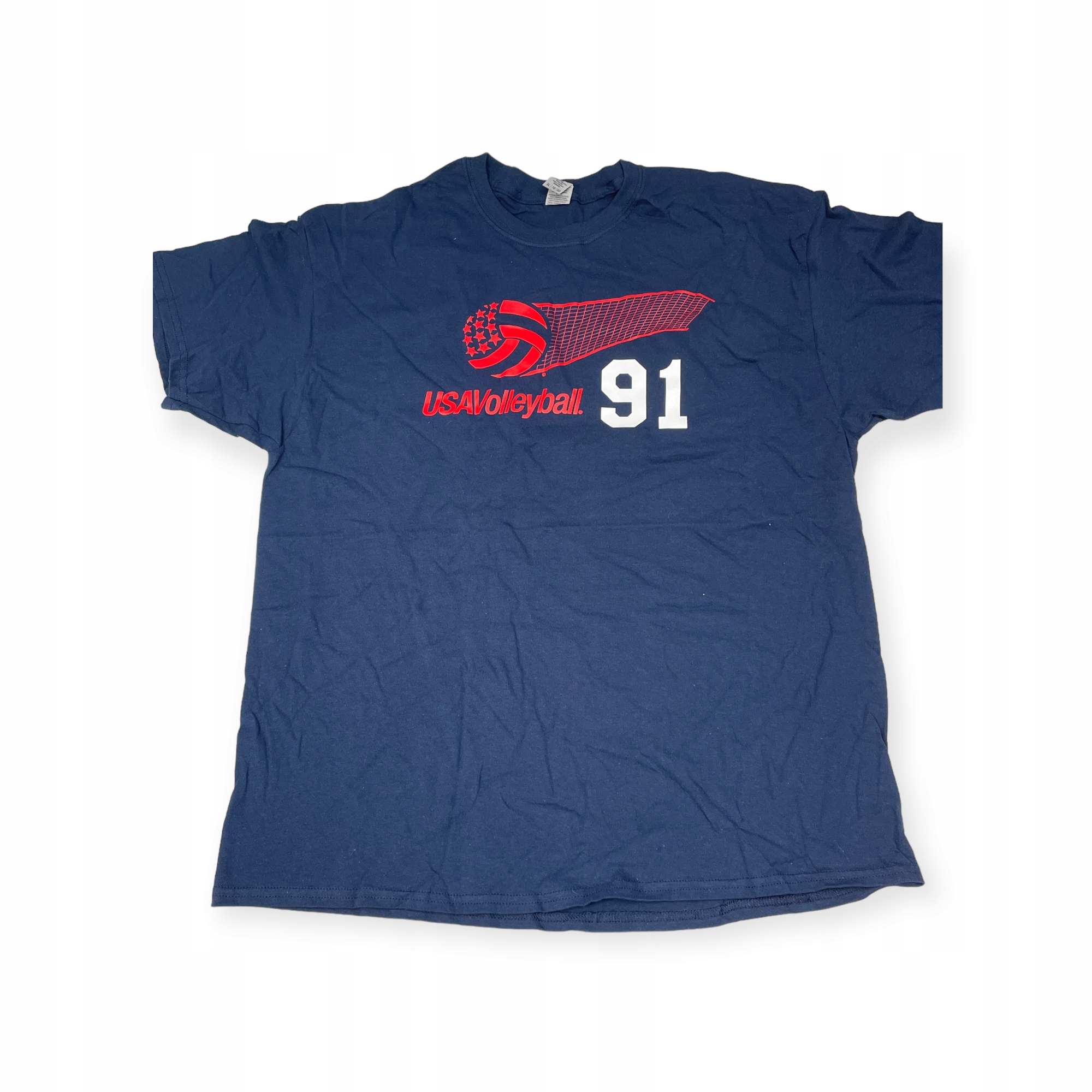 Koszulka t-shirt męski GILDAN USA VOLLEYBALL XL