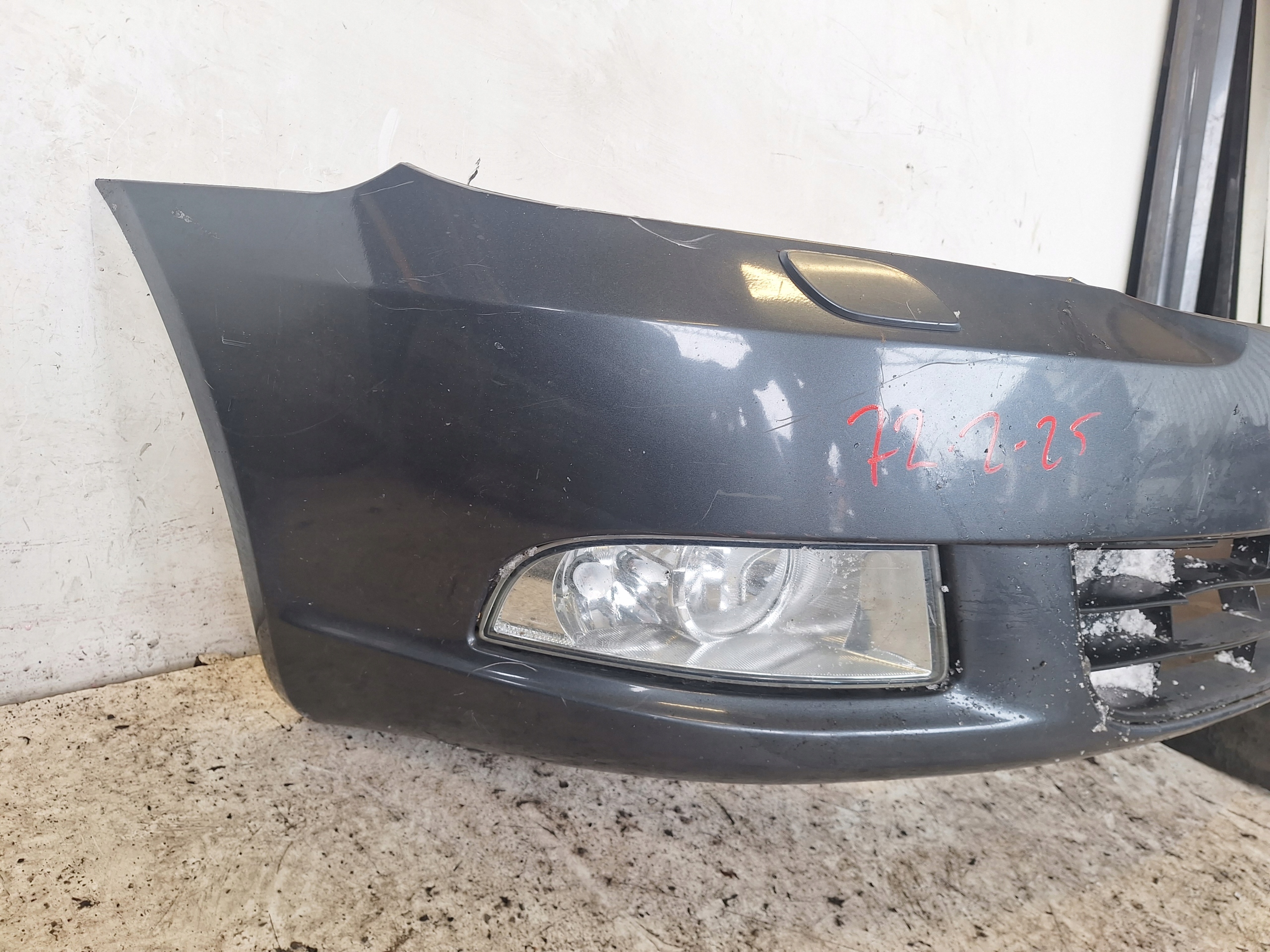 SKODA OCTAVIA II LIFT 08-13 bumper + XENON