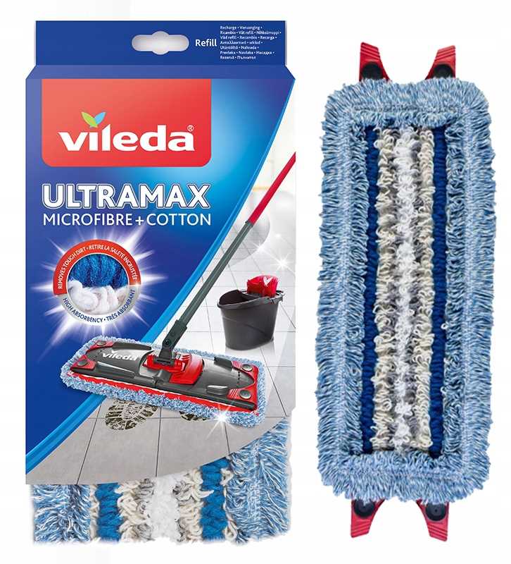 Levně Vložka do mopu Vileda Ultramax Micro & Cotton