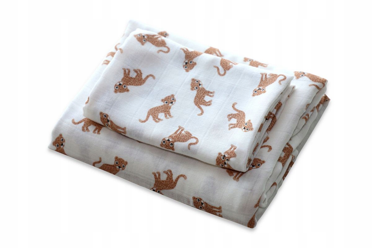 

Pielucha Bambusowa I Otulacz 120X120 I 60X60 Duet