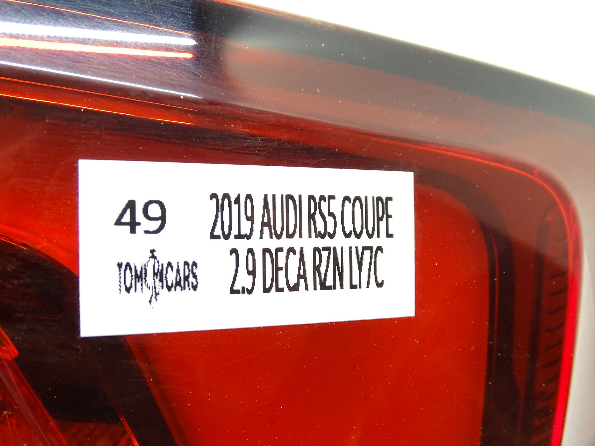 light right rear right rear part AUDI RS5 COUPE 8W6945092J