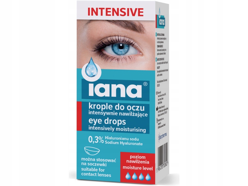 Krople do oczu IANA Intensive (10 ml)