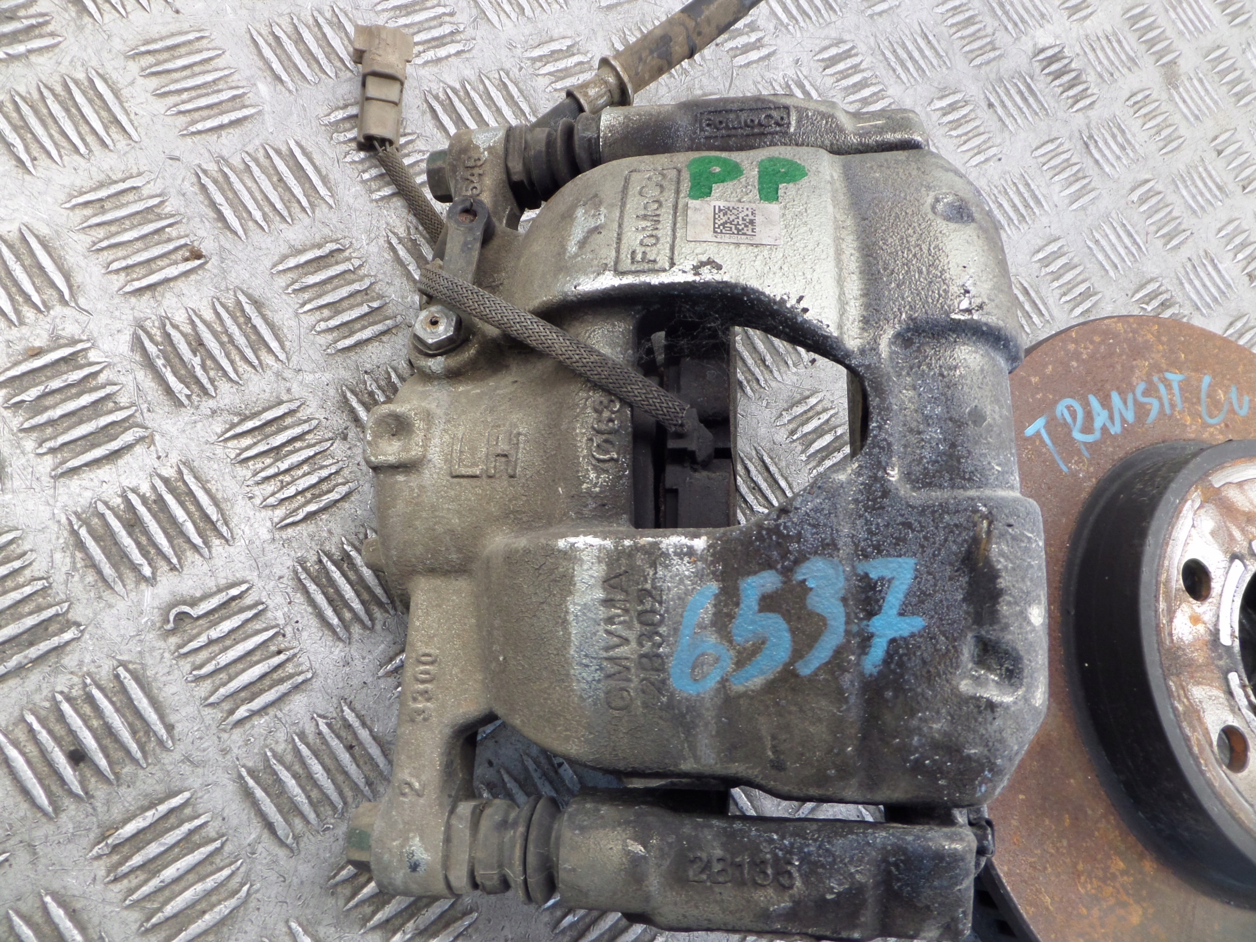 caliper brake left front FORD CUSTOM MK2 24r PZ31-2011-AD