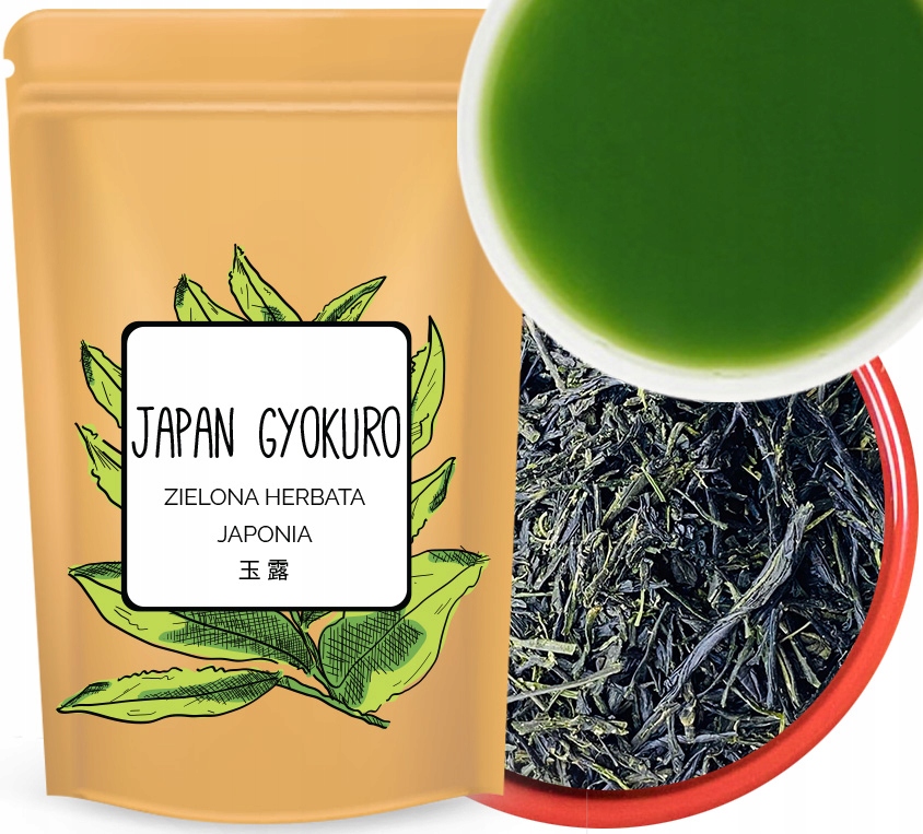Japan Gyokuro japońska oryginalna zielona herbata
