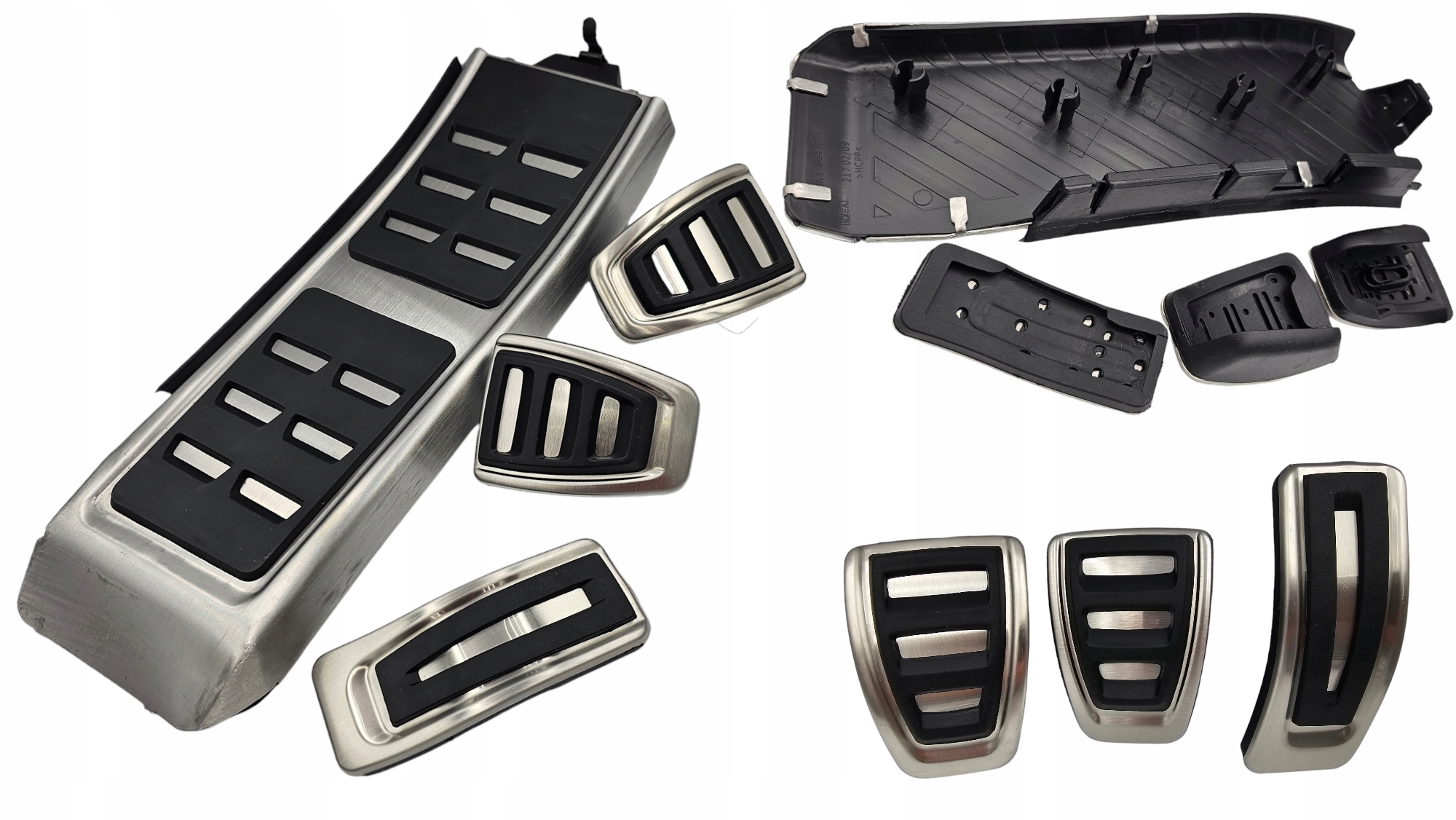 Krytky na pedály Audi A4 B8 07-15 A5 07-16 A6 C7 10-17 Q3 11-18 Q5 08-16