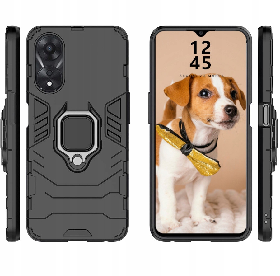 

Case Etui Pancerne 2x Szkło Do Oppo A78 5G