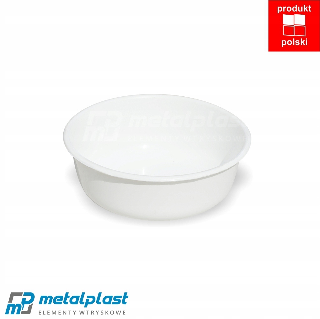

Miska Okrągła plastikowa uniwersalna mała 1,2 l.