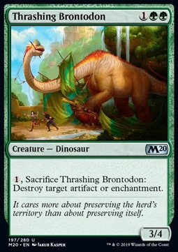 Thrashing Brontodon M20