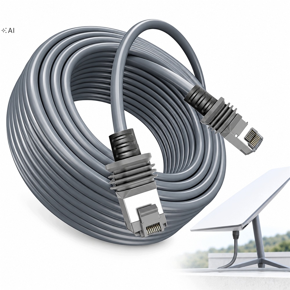 Ethernetový kabel pro Starlink Standard Gen3 V3 Cat6 1200Mbps, délka 23m